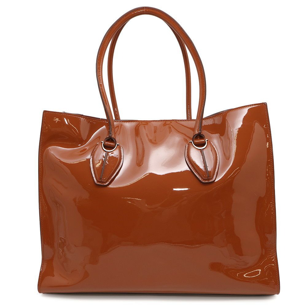 トッズ トートバッグ パテントレザー TOD'S バッグ