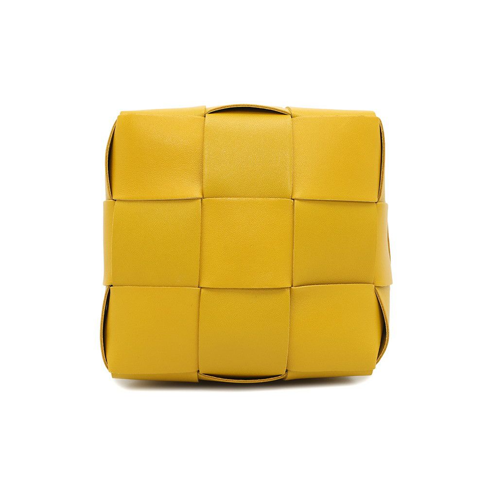 ボッテガヴェネタ ショルダーバッグ マキシイントレチャート スモール カセット クロスボディ レザー 680218