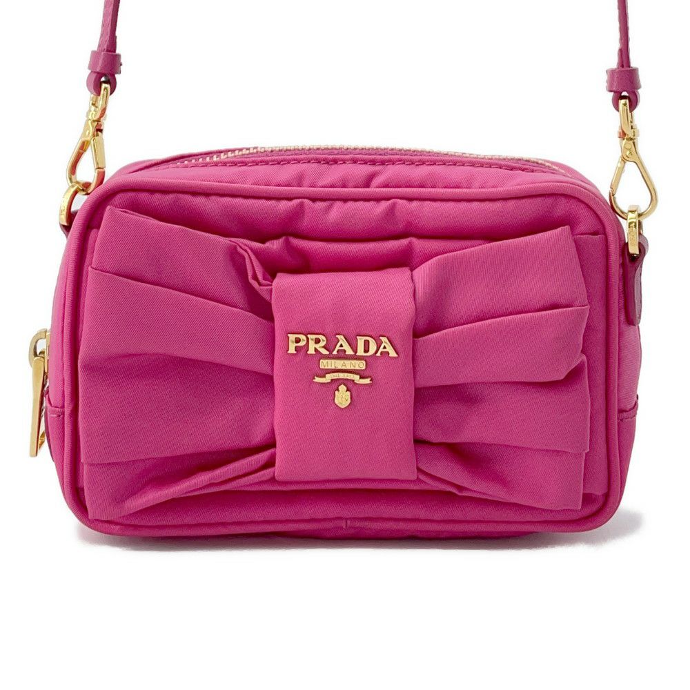 プラダ ショルダーバッグ リボン ナイロン 1N1727 PRADA バッグ