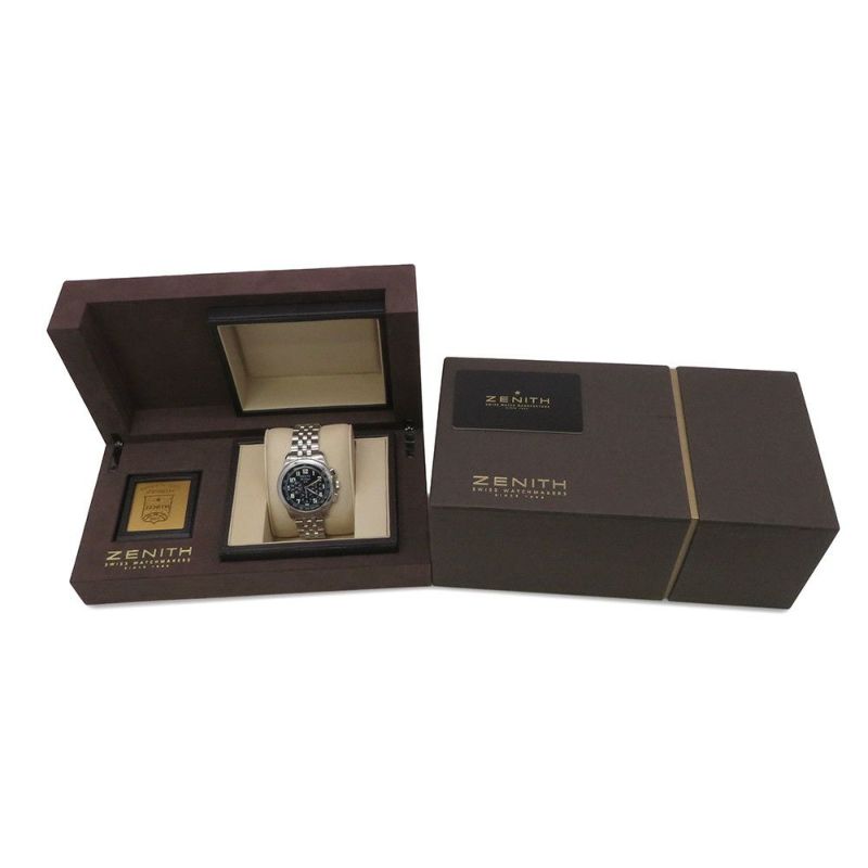 ゼニス クラス エル・プリメロ 02.0500.420/24 ZENITH 腕時計 ウォッチ 黒文字盤