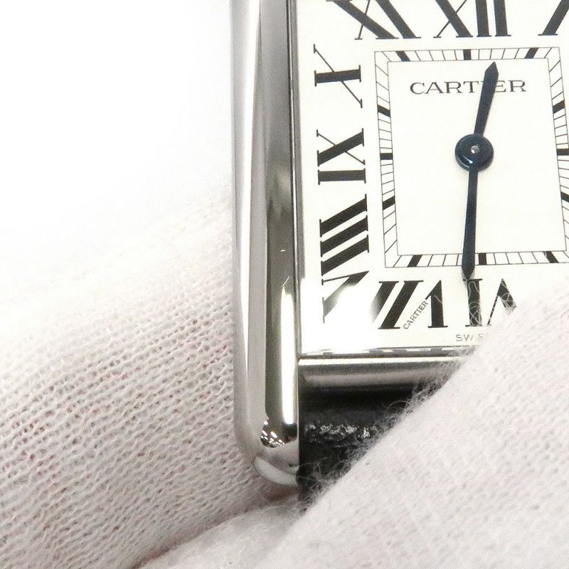 カルティエ タンク マスト LM WSTA0059 Cartier 腕時計 シルバー文字盤 ソーラービート