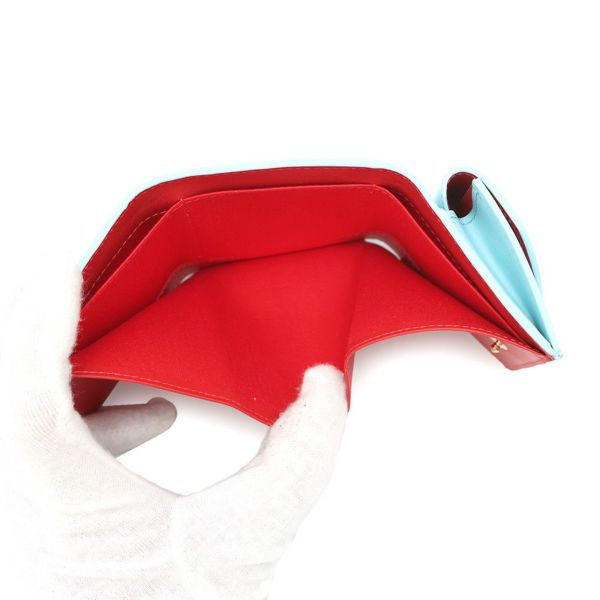 クリスチャン・ルブタン 三つ折り財布 Loubi54 ルビ54 コンパクトウォレット レザー 3235108 Christian Louboutin