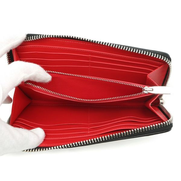 クリスチャン・ルブタン 長財布 M パネトーネ CL PARIS ロゴ 1235463 Christian Louboutin ラウンドファスナー