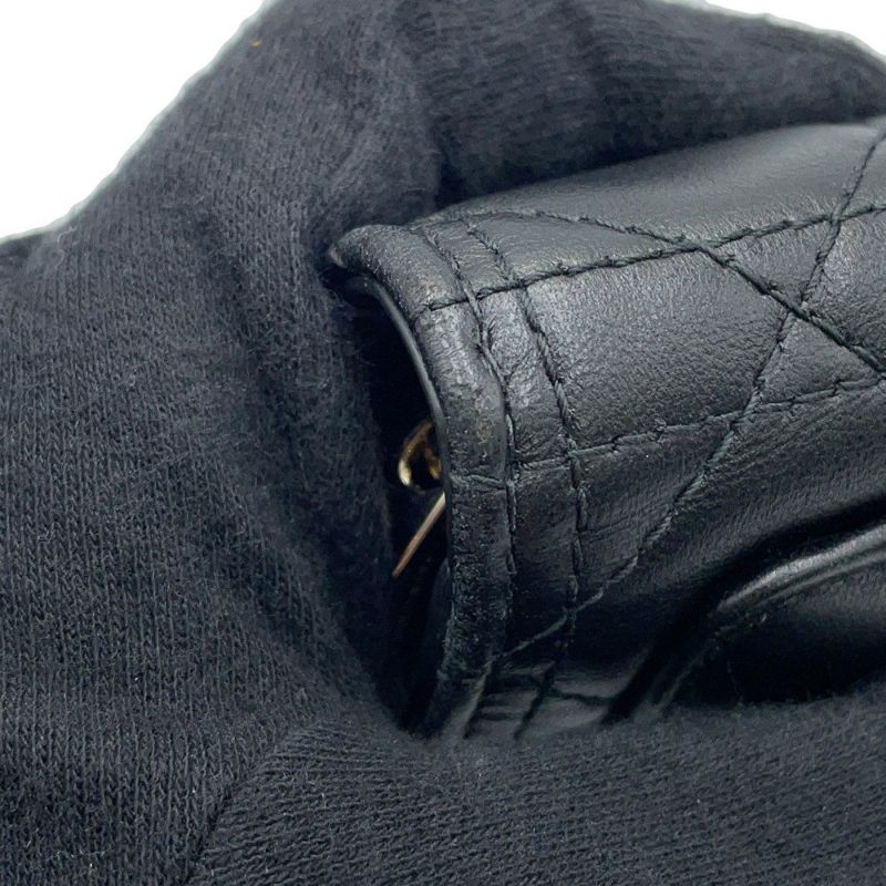 クリスチャン・ディオール 二つ折り財布 My Dior Dittany ウォレット ラムスキン S6022ONMJ Christian Dior 黒
