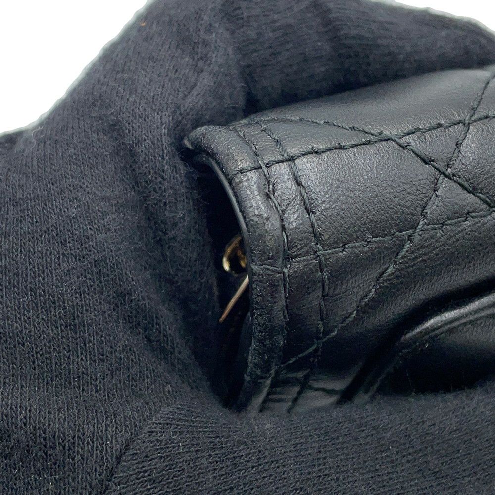 クリスチャン・ディオール 二つ折り財布 My Dior Dittany ウォレット ラムスキン S6022ONMJ Christian Dior 黒