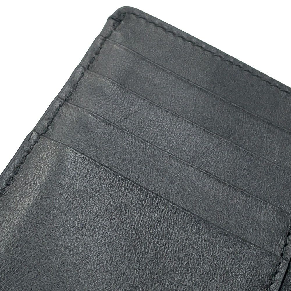 クリスチャン・ディオール 二つ折り財布 My Dior Dittany ウォレット ラムスキン S6022ONMJ Christian Dior 黒