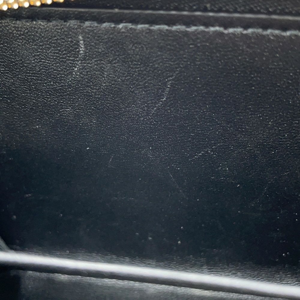 クリスチャン・ディオール 二つ折り財布 My Dior Dittany ウォレット ラムスキン S6022ONMJ Christian Dior 黒