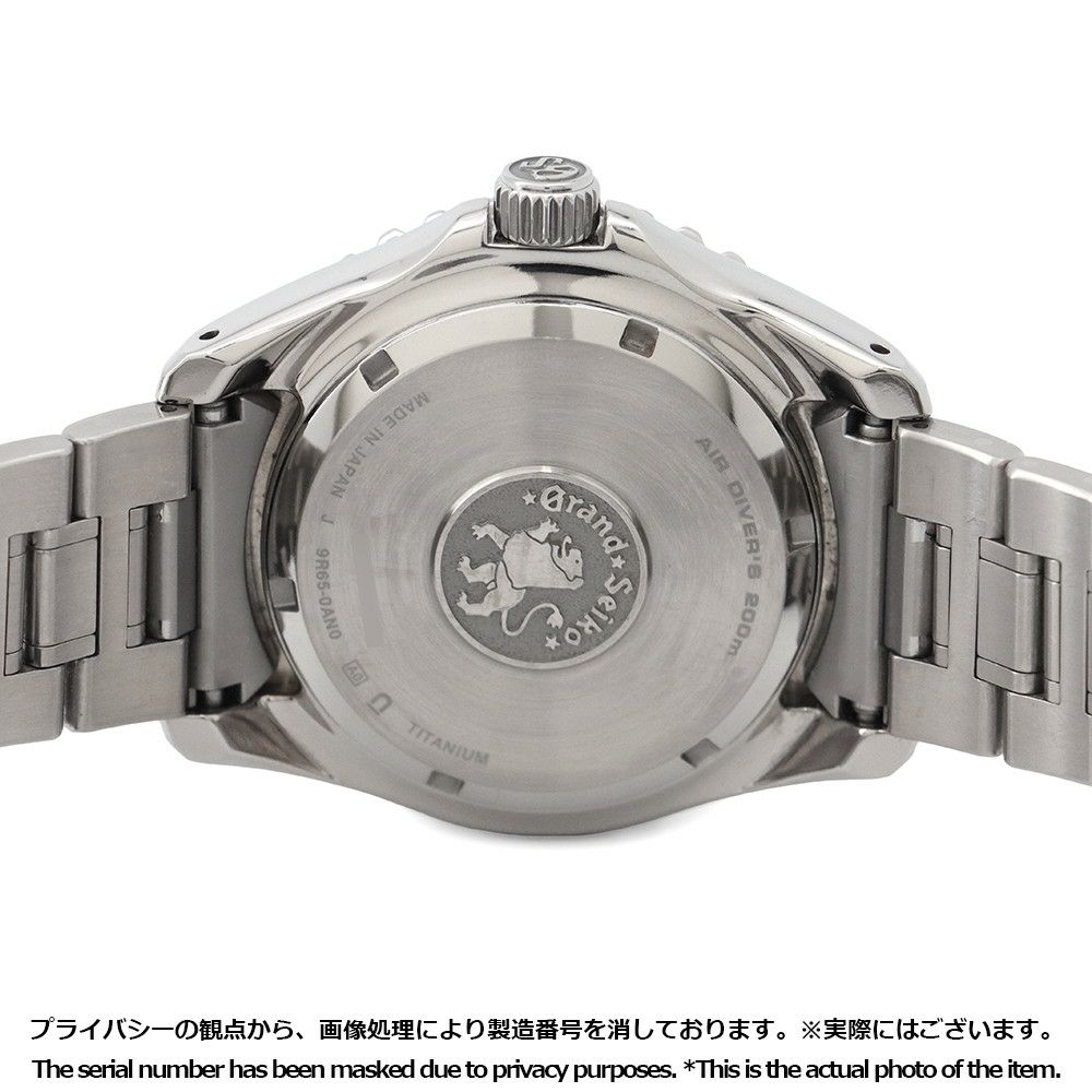 セイコー グランドセイコー スポーツコレクション マスターショップ限定 SBGA031 SEIKO 腕時計 黒文字盤