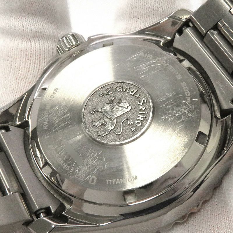 セイコー グランドセイコー スポーツコレクション マスターショップ限定 SBGA031 SEIKO 腕時計 黒文字盤