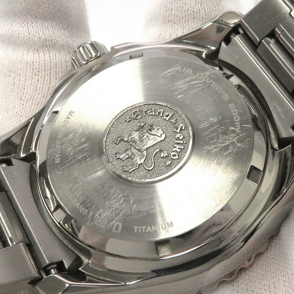 セイコー グランドセイコー スポーツコレクション マスターショップ限定 SBGA031 SEIKO 腕時計 黒文字盤