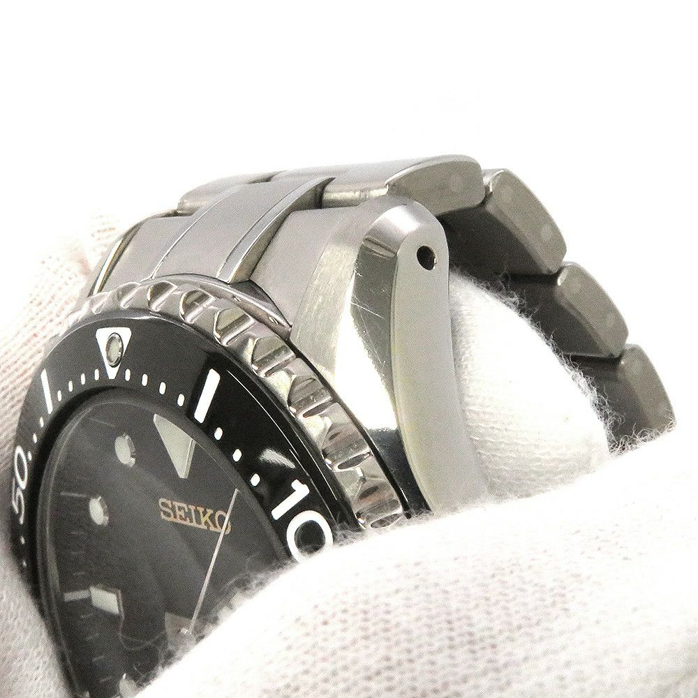 セイコー グランドセイコー スポーツコレクション マスターショップ限定 SBGA031 SEIKO 腕時計 黒文字盤