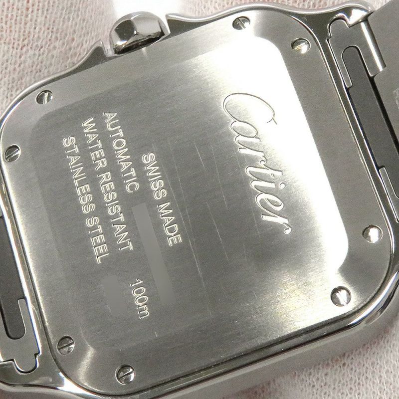カルティエ サントス ドゥ カルティエ ミディアムモデル WSSA0063 Cartier 腕時計 ブルー文字盤
