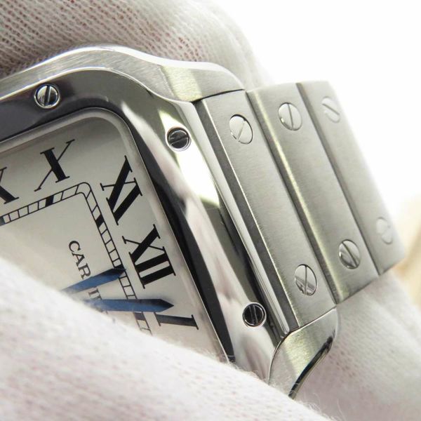 カルティエ サントス ドゥ カルティエ WSSA0010 Cartier 腕時計 ウォッチ シルバー文字盤