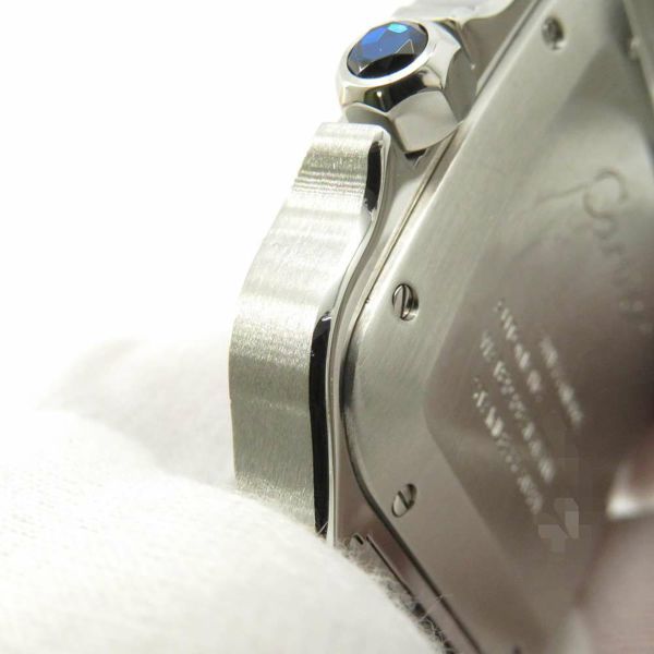 カルティエ サントス ドゥ カルティエ LM WSSA0047 Cartier 腕時計 シルバー文字盤