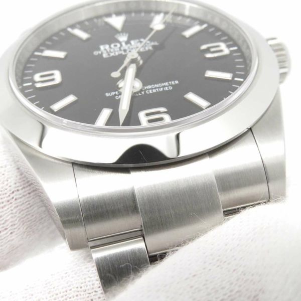 ロレックス エクスプローラー1 ランダムシリアル ルーレット 224270 ROLEX 腕時計 黒文字盤