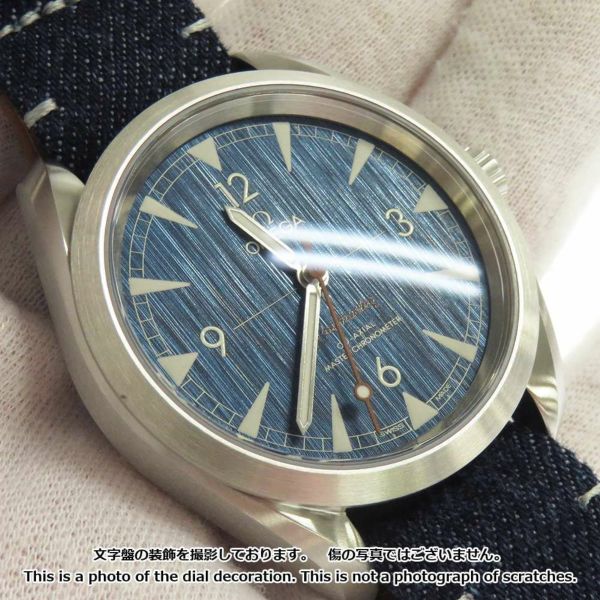 オメガ シーマスター レイルマスター 220.12.40.20.03.001 OMEGA 腕時計 ブルー文字盤