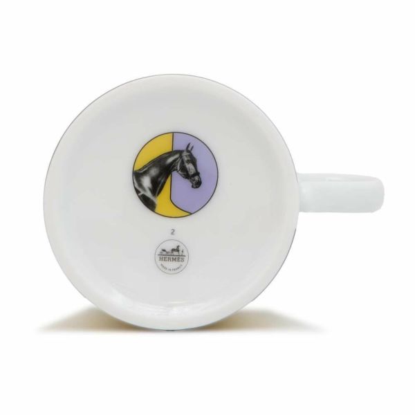 エルメス マグカップ マグ セルパンティーヌ 300ml 2点ペアセット 陶器 HERMES 食器 ギフト