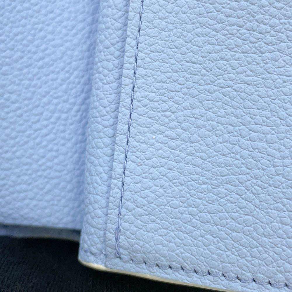 ルイヴィトン 二つ折り財布 モノグラム・アンプラント ポルトフォイユ・クレア M82934 日本限定 白 バイカラー