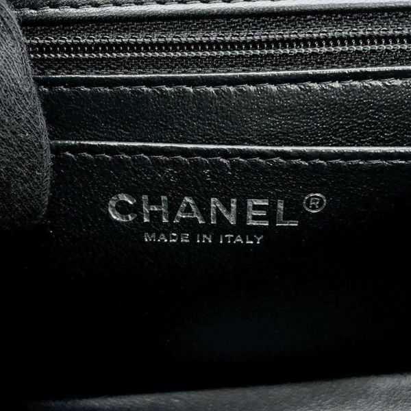 シャネル チェーンショルダーバッグ マトラッセ ココマーク ラムスキン A35200 CHANEL 黒