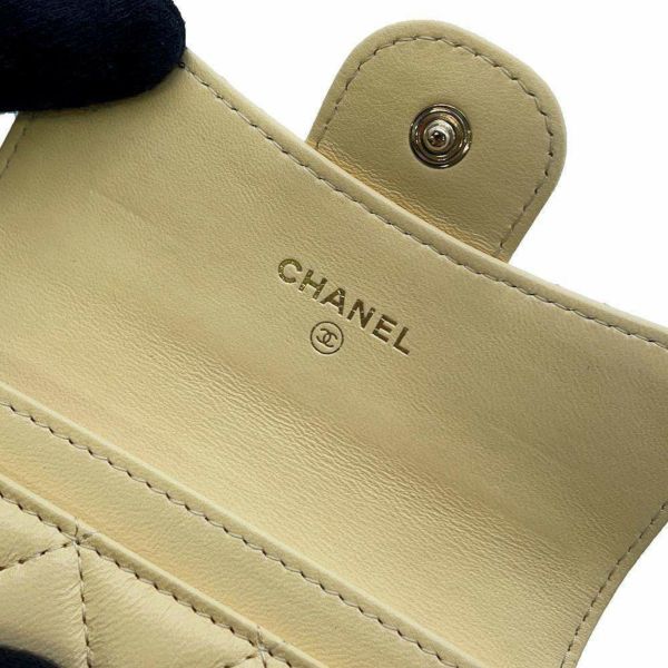 シャネル カードケース マトラッセ クラシック ココマーク ラムスキン AP0214 CHANEL 小銭入れ  コインケース