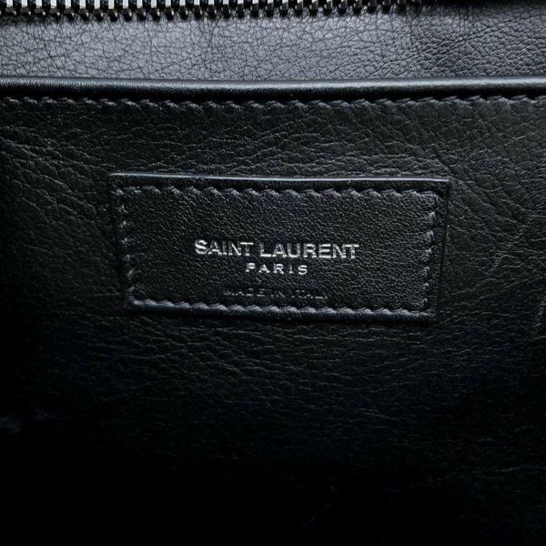 サンローランパリ ハンドバッグ ベイビー ダウンタウン カバス 436834 SAINT LAURENT PARIS 2wayショルダー 黒