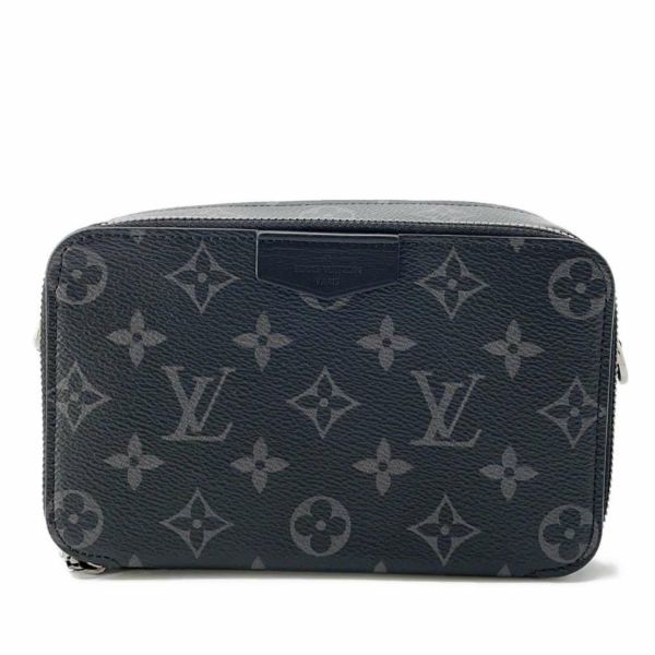 ルイヴィトン ショルダーバッグ モノグラム・エクリプス アルファ・ウェアラブル ウォレット M81260 LOUIS VUITTON 黒 ブラック