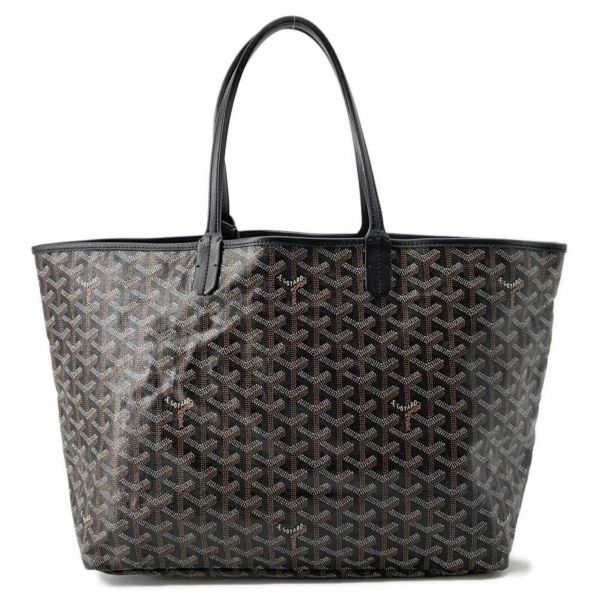 ゴヤール トートバッグ サンルイ PM PVC GOYARD バッグ ポーチ付き ショルダーバッグ 黒