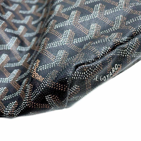 ゴヤール トートバッグ サンルイ PM PVC GOYARD バッグ ポーチ付き ショルダーバッグ 黒