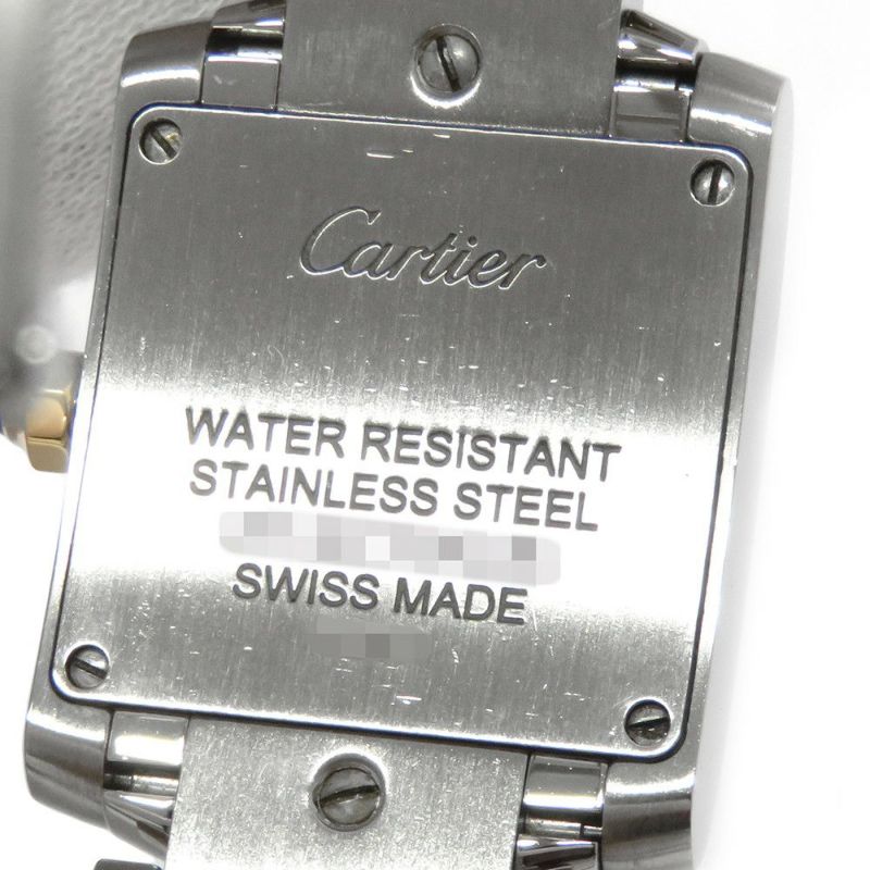 カルティエ タンク フランセーズ SM W51007Q4 Cartier 腕時計 クォーツ 白文字盤
