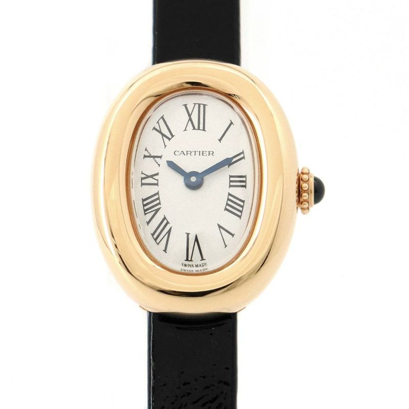 カルティエ ベニュワール ミニ WGBA0017 Cartier 腕時計 シルバー文字盤