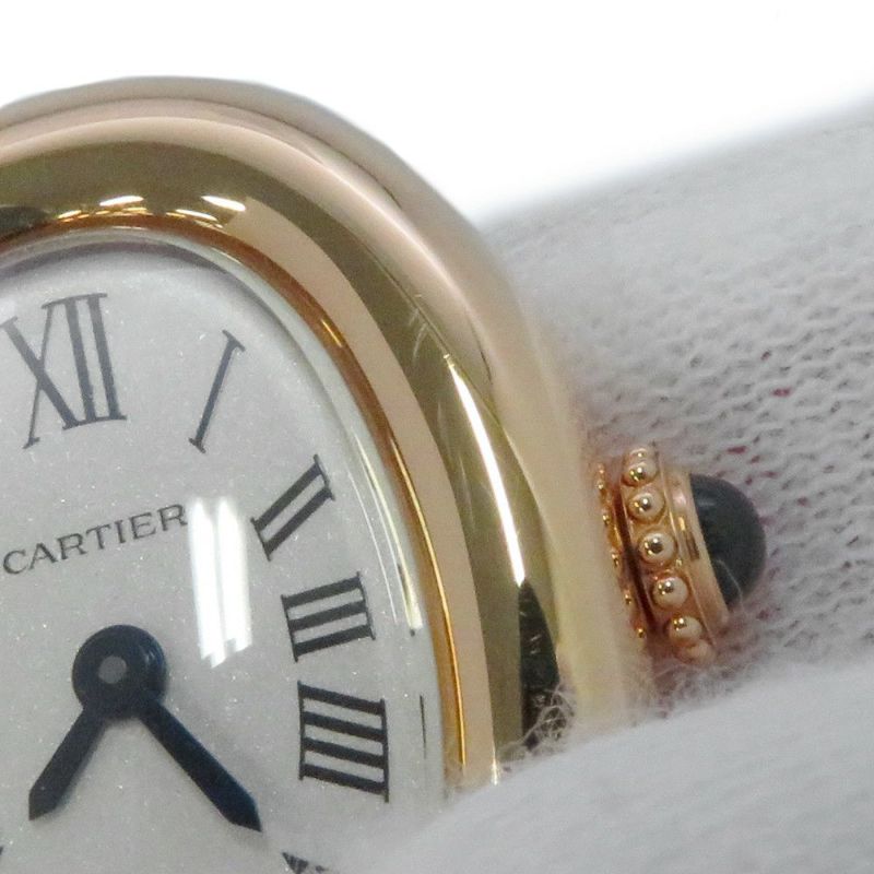 カルティエ ベニュワール ミニ WGBA0017 Cartier 腕時計 シルバー文字盤