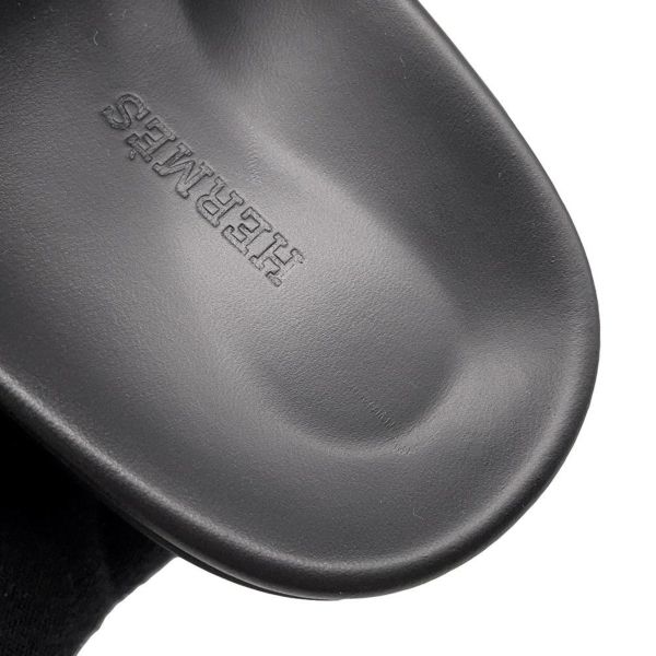 エルメス サンダル シプレ ベロア レザー レディースサイズ36 HERMES 靴 黒