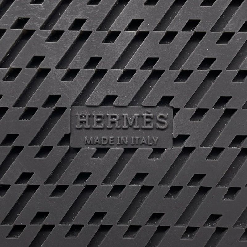 エルメス サンダル シプレ ベロア レザー レディースサイズ36 HERMES 靴 黒