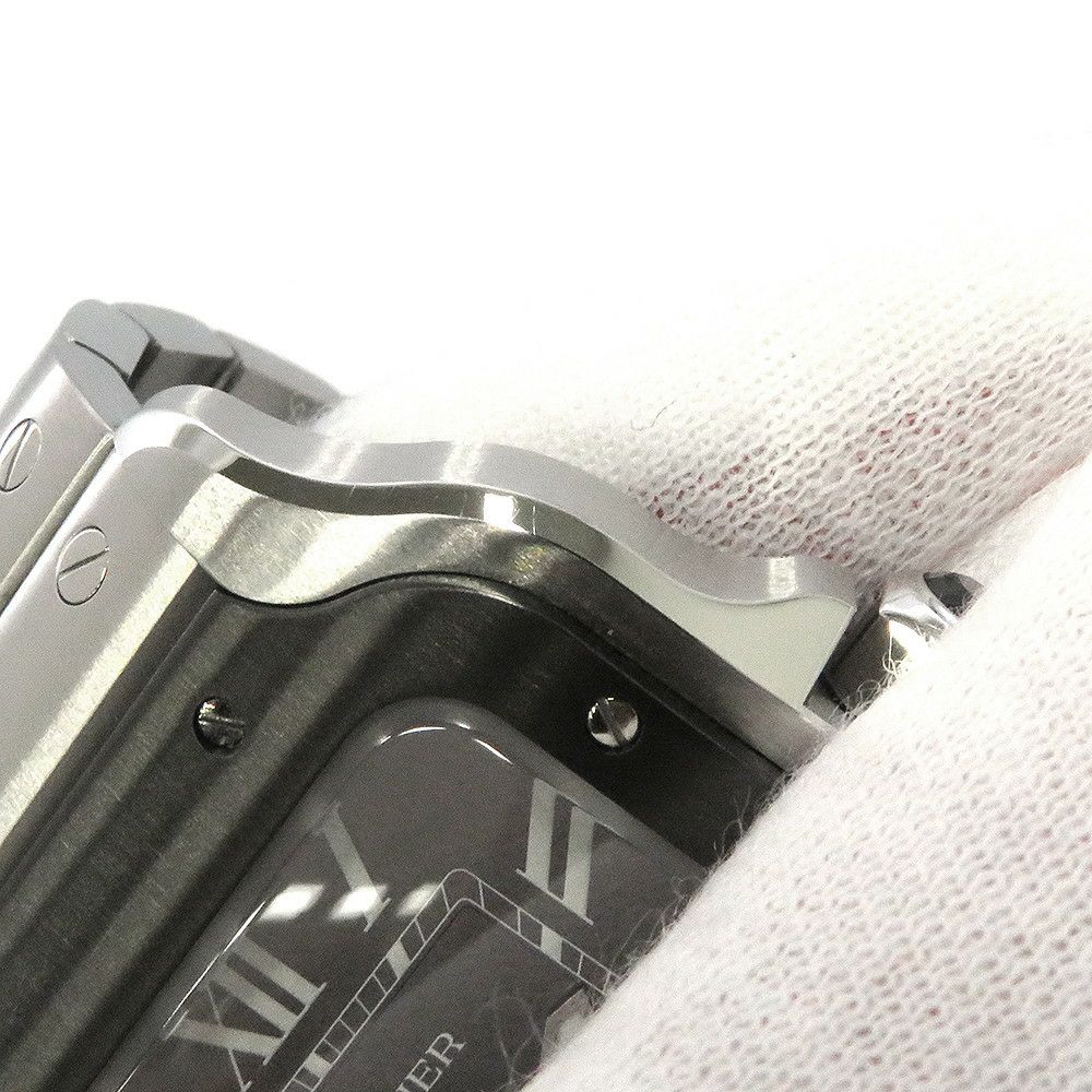 カルティエ サントス ドゥ カルティエ LM WSSA0037 Cartier 腕時計 グレー文字盤