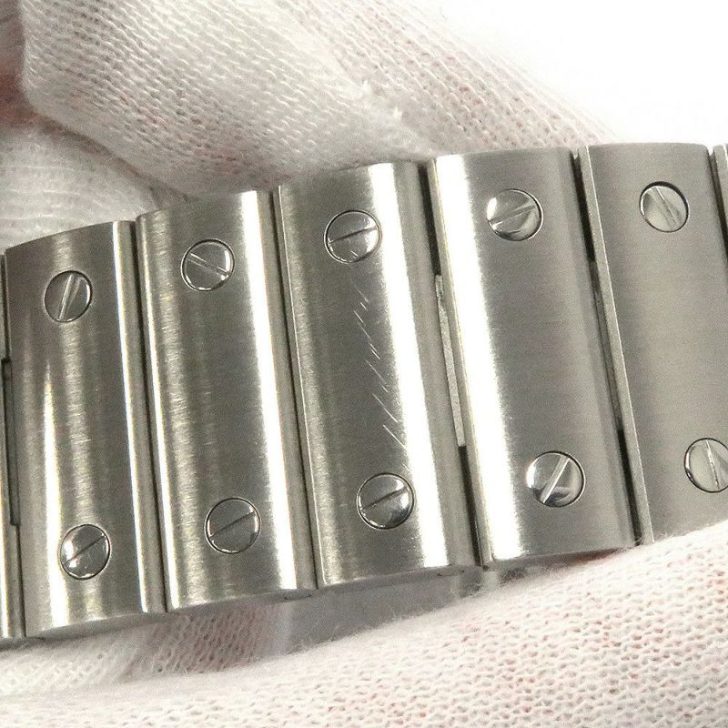 カルティエ サントス ドゥ カルティエ LM WSSA0037 Cartier 腕時計 グレー文字盤