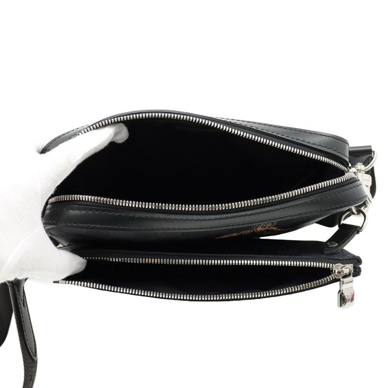 ルイヴィトン ショルダーバッグ ダミエ・グラフィット トリオ・メッセンジャー アニマル N58040 LOUIS VUITTON 黒 ブラック