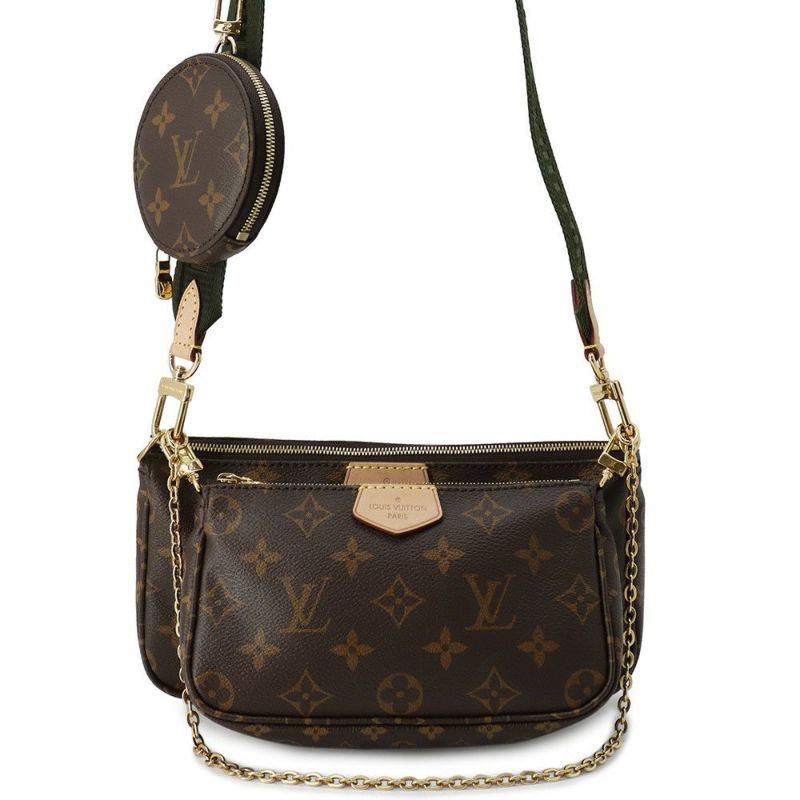 ルイヴィトン ショルダーバッグ モノグラム ミュルティ・ポシェット・アクセソワール M44813 LOUIS VUITTON アクセサリーポーチ