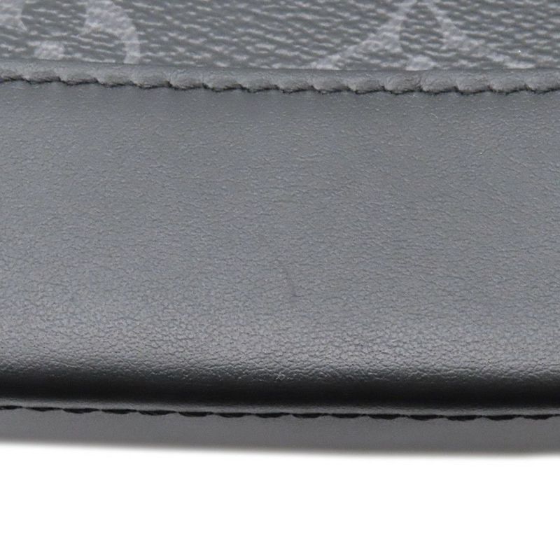 ルイヴィトン ショルダーバッグ モノグラム・エクリプス スティーマーPM M46953 LOUIS VUITTON 黒 ブラック