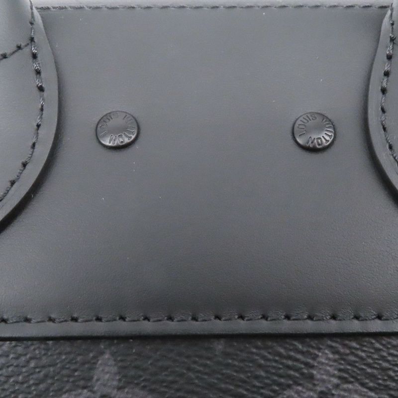 ルイヴィトン ショルダーバッグ モノグラム・エクリプス スティーマーPM M46953 LOUIS VUITTON 黒 ブラック