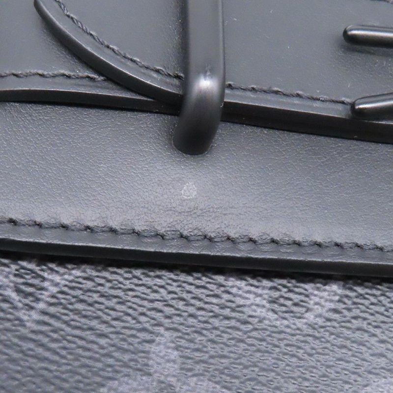 ルイヴィトン ショルダーバッグ モノグラム・エクリプス スティーマーPM M46953 LOUIS VUITTON 黒 ブラック