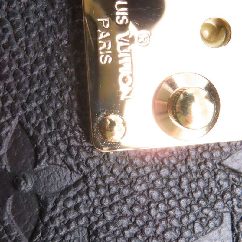 ルイヴィトン 長財布 モノグラム・アンプラント ウォレット オン チェーン・メティス M82637 LOUIS VUITTON 黒 ブラック