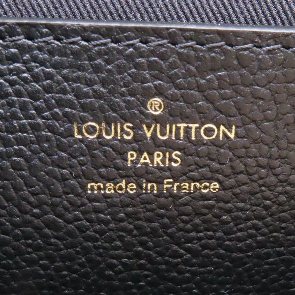 ルイヴィトン 長財布 モノグラム・アンプラント ウォレット オン チェーン・メティス M82637 LOUIS VUITTON 黒 ブラック