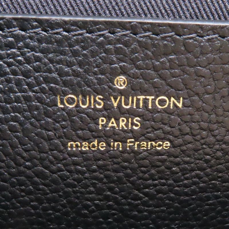 ルイヴィトン 長財布 モノグラム・アンプラント ウォレット オン チェーン・メティス M82637 LOUIS VUITTON 黒 ブラック