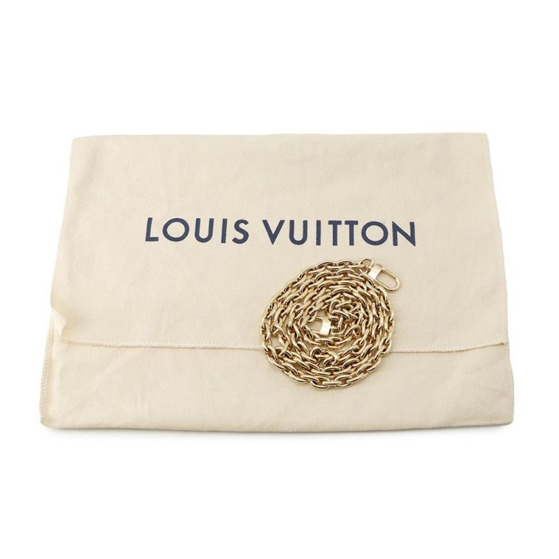 ルイヴィトン 長財布 モノグラム・アンプラント ウォレット オン チェーン・メティス M82637 LOUIS VUITTON 黒 ブラック