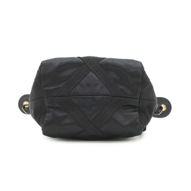 シャネル チェーンショルダーポーチ ココマーク ナイロン AP2669 CHANEL 黒