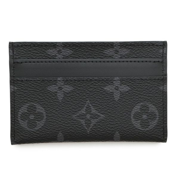 ルイヴィトン カードケース モノグラム・エクリプス ポルト・カルト・ダブル M62170 LOUIS VUITTON 黒 ブラック