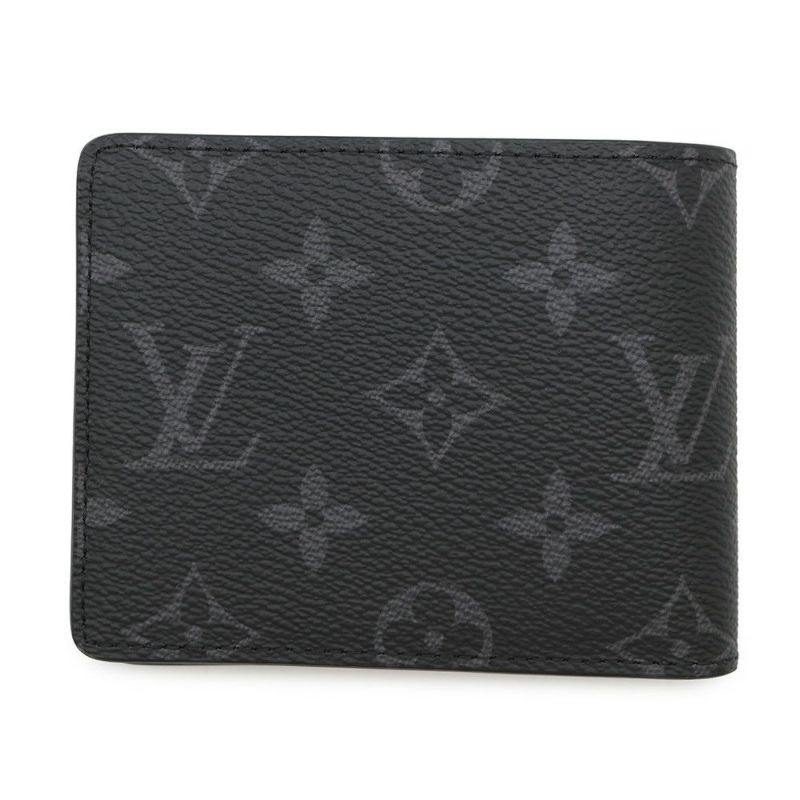ルイヴィトン 二つ折り財布 モノグラム・エクリプス ポルトフォイユ・スレンダー M62294 ヴィトン 財布 メンズ ブラック 黒