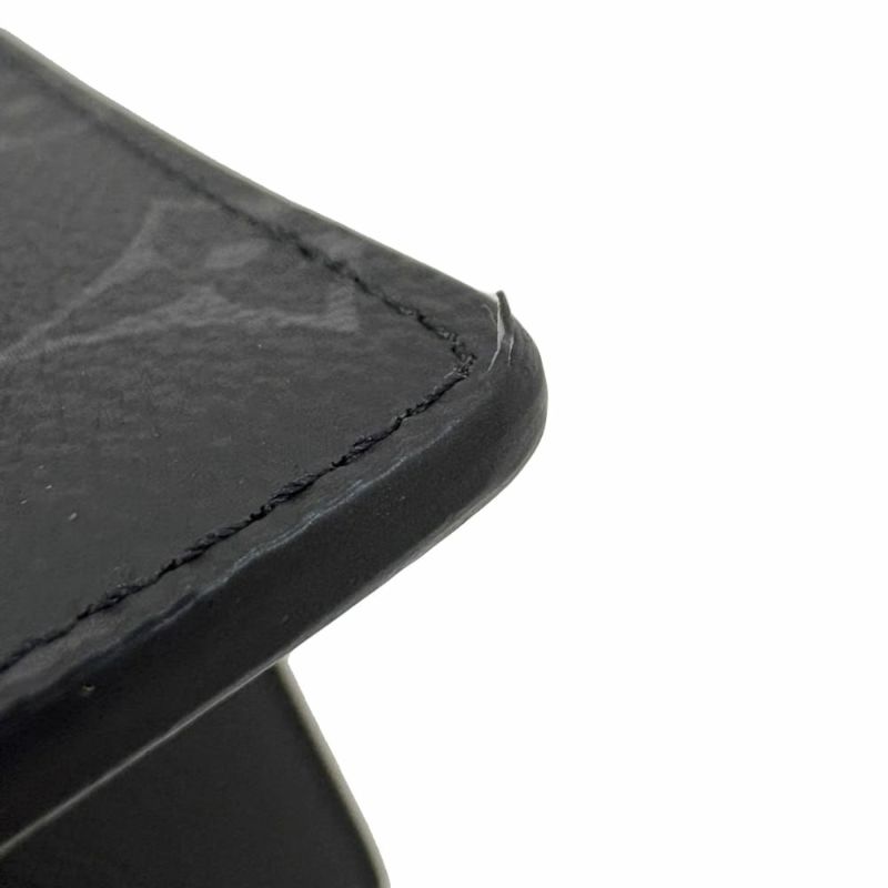 ルイヴィトン 二つ折り財布 モノグラム・エクリプス ポルトフォイユ・スレンダー M62294 ヴィトン 財布 メンズ ブラック 黒