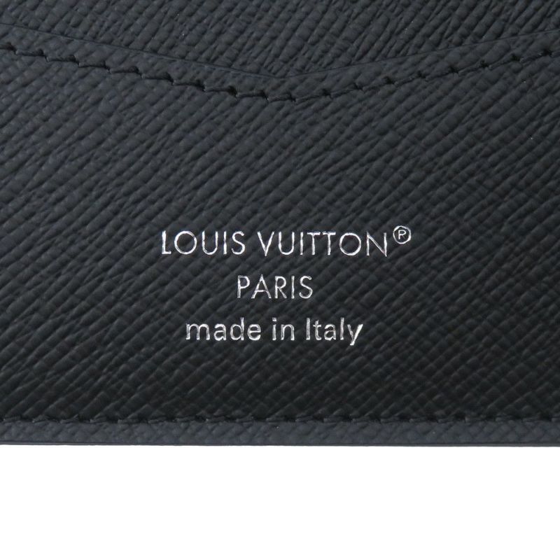 ルイヴィトン 二つ折り財布 モノグラム・エクリプス ポルトフォイユ・スレンダー M62294 ヴィトン 財布 メンズ ブラック 黒