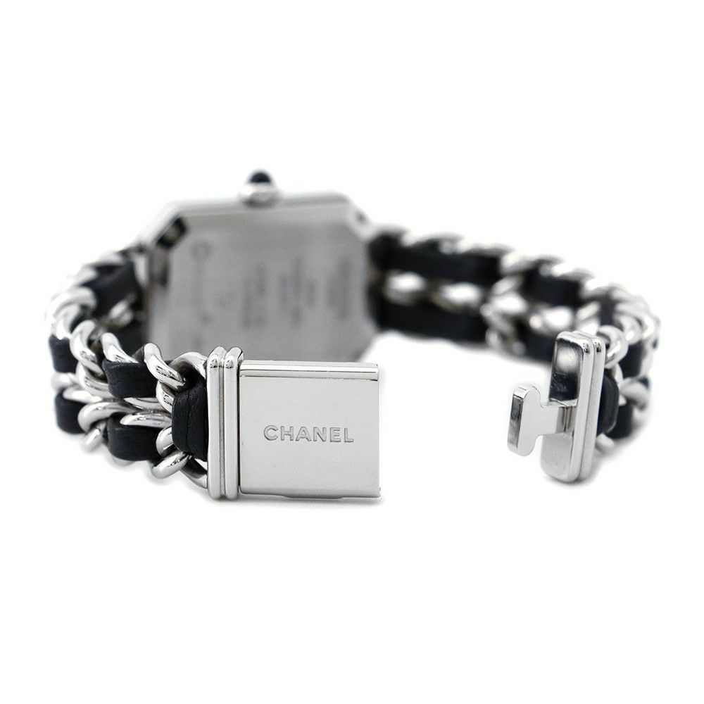 シャネル プルミエール S H0451 CHANEL レディース 腕時計 クォーツ 黒文字盤